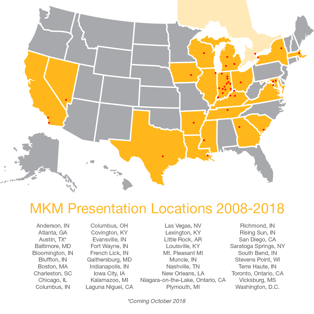 MKM Presentation locations