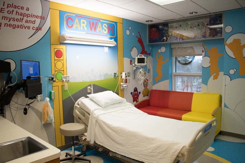 Peyton Manning Children's Hospital Car Wash Room