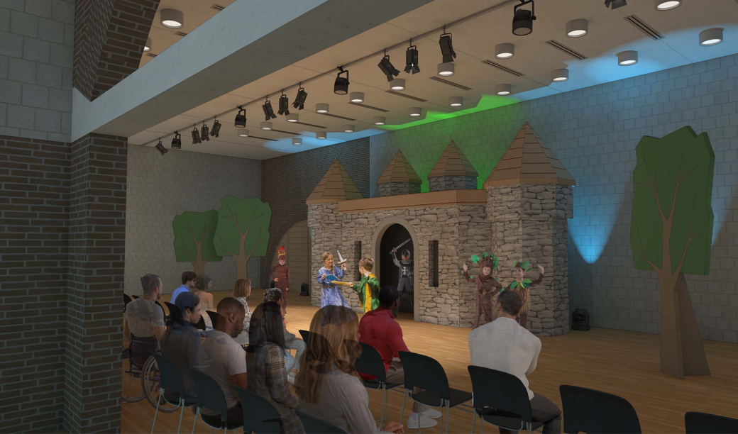 Arts United Rehearsal Render