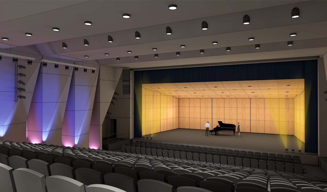 Arts United Stage Render