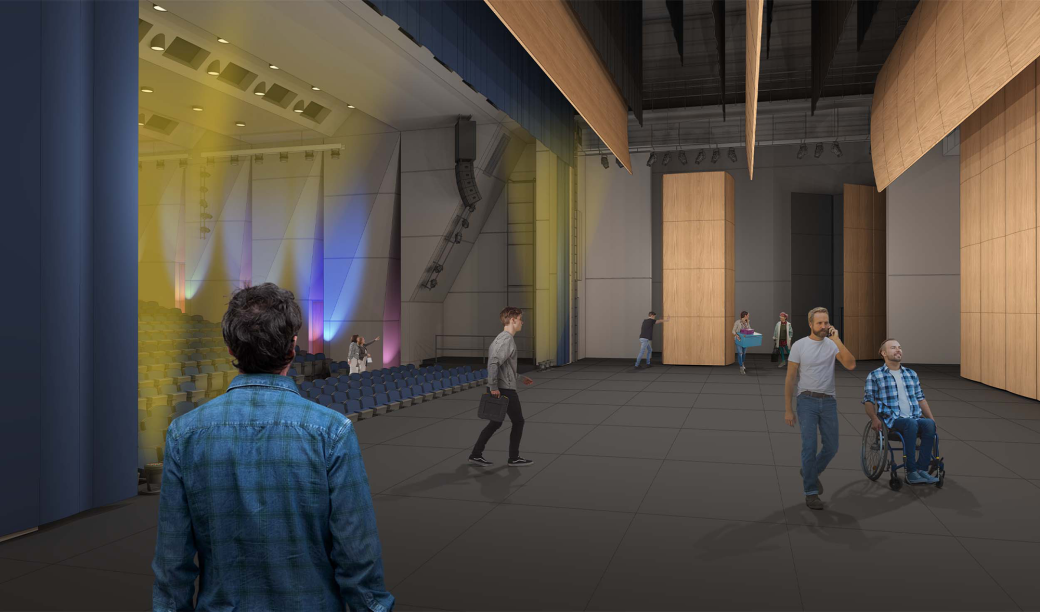 Arts United Stage Render