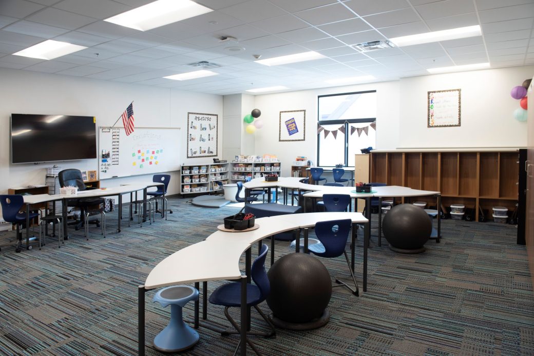 Lafayette Meadows Elementary Classroom