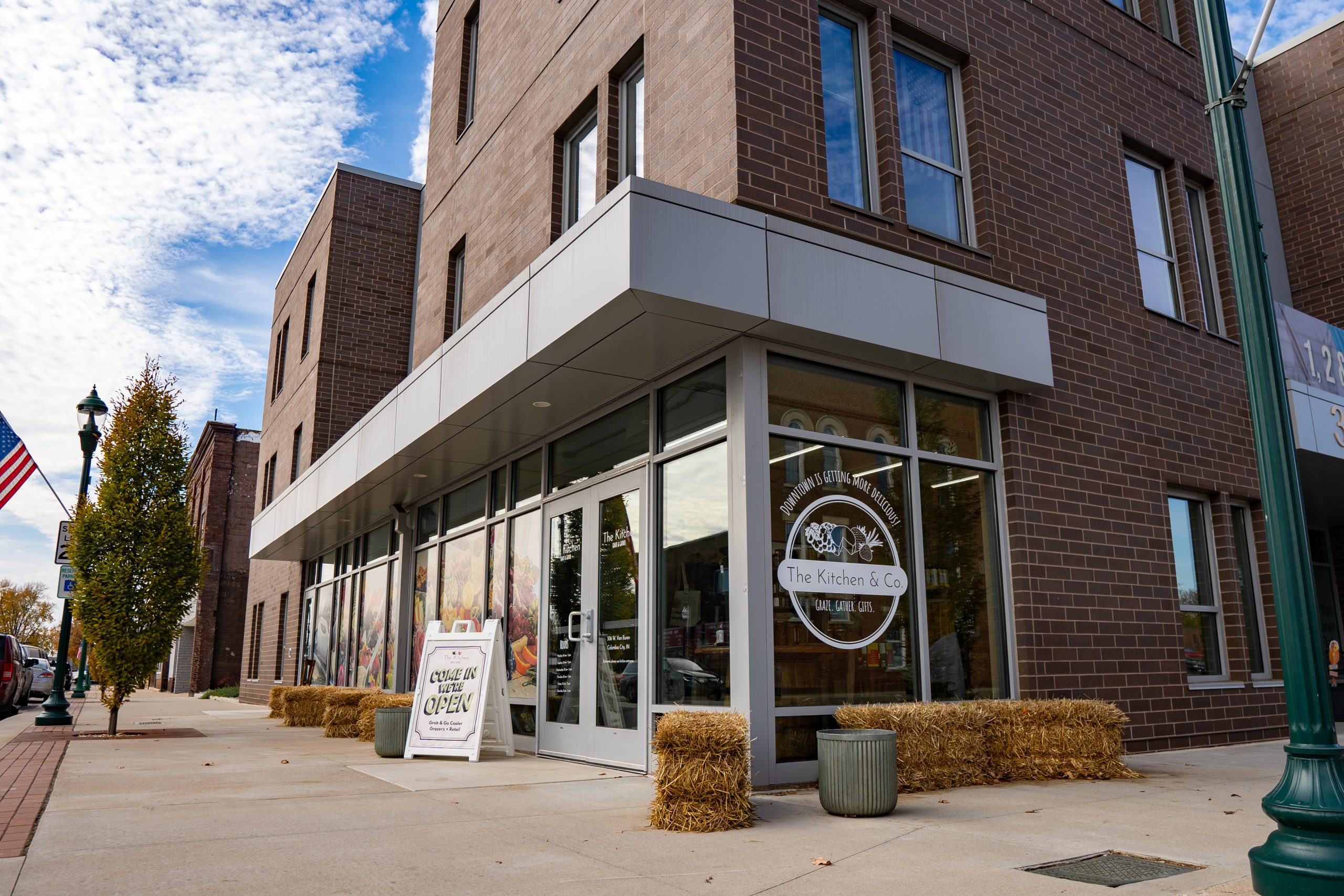 Exterior photo of Kitchen Company's building