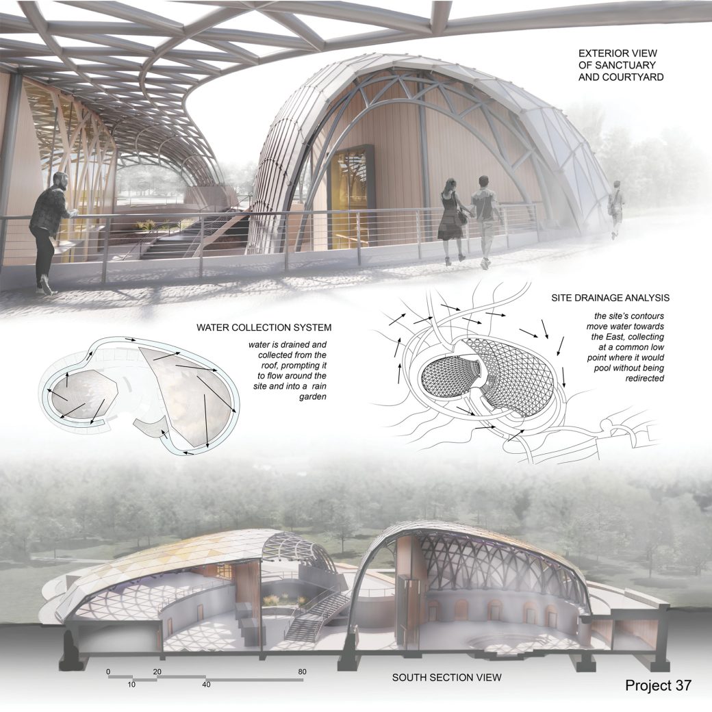 Canopy building illustration