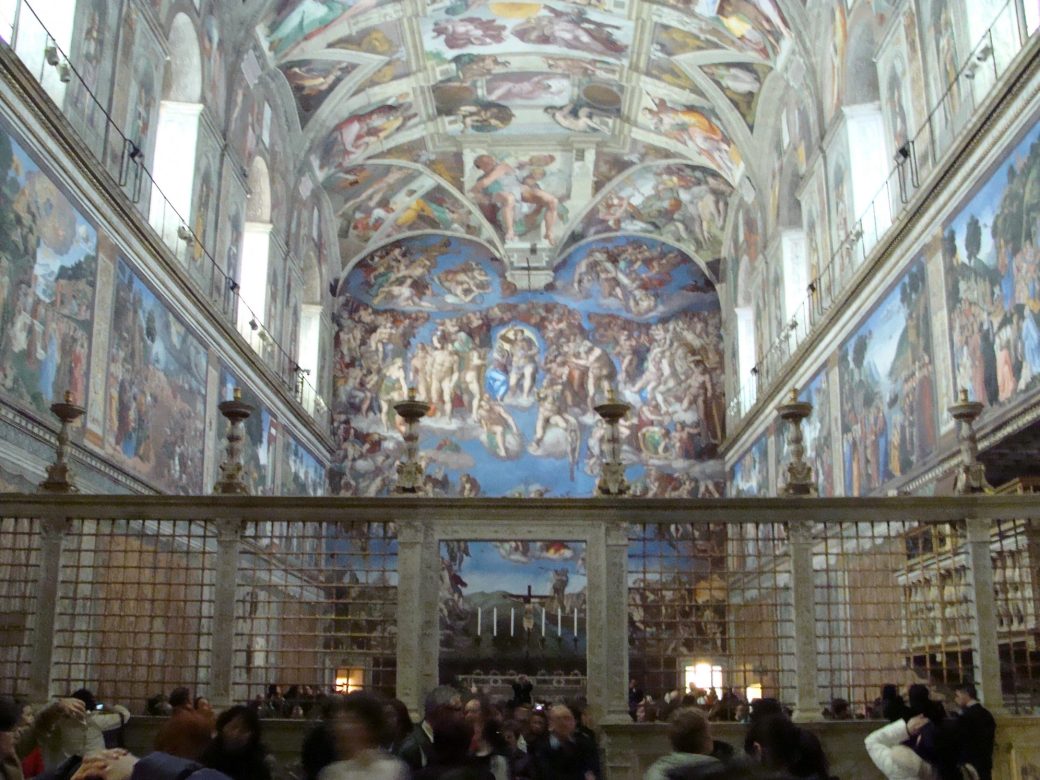Matt at Sistine Chapel