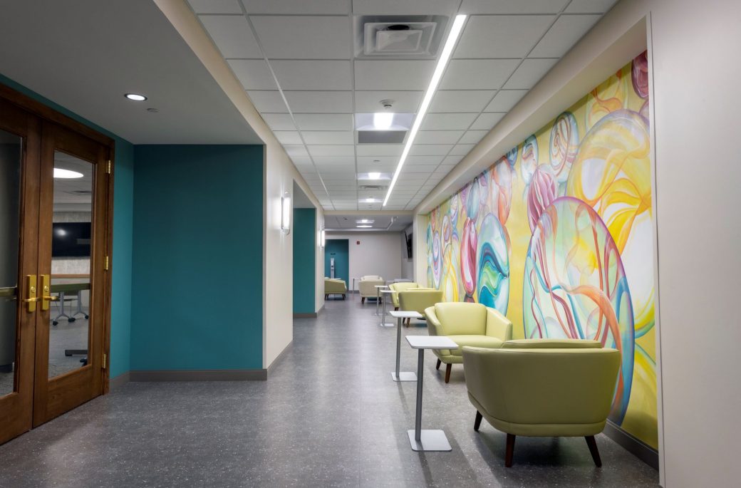 Carnegie of Steuben Library lower level mural