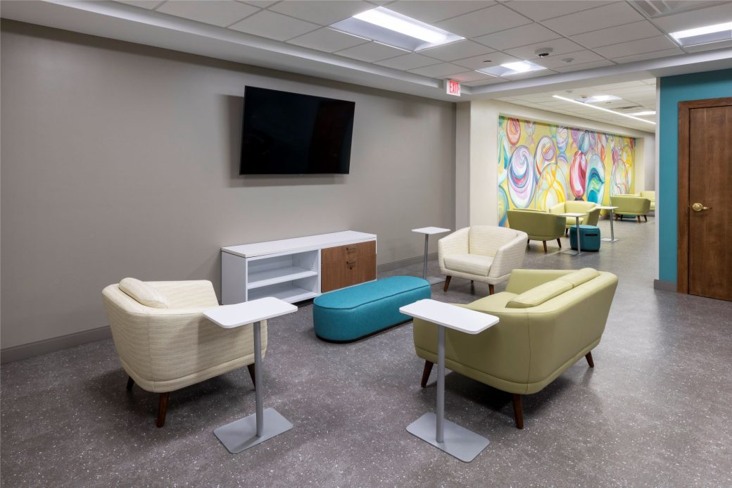 Carnegie of Steuben Library lower level lounge