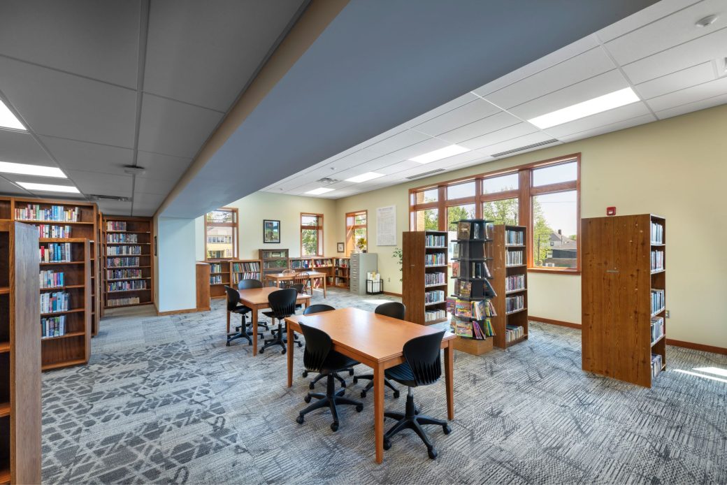 Hartford City Public Library First Floor Study Area