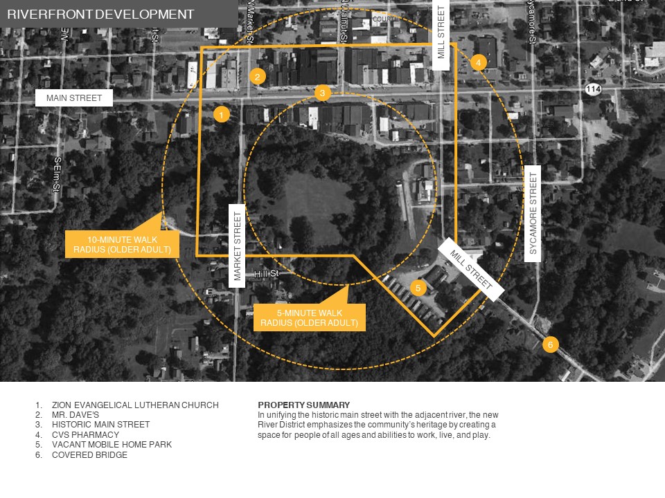 North Manchester Comprehensive Plan Riverfront Development plan 3