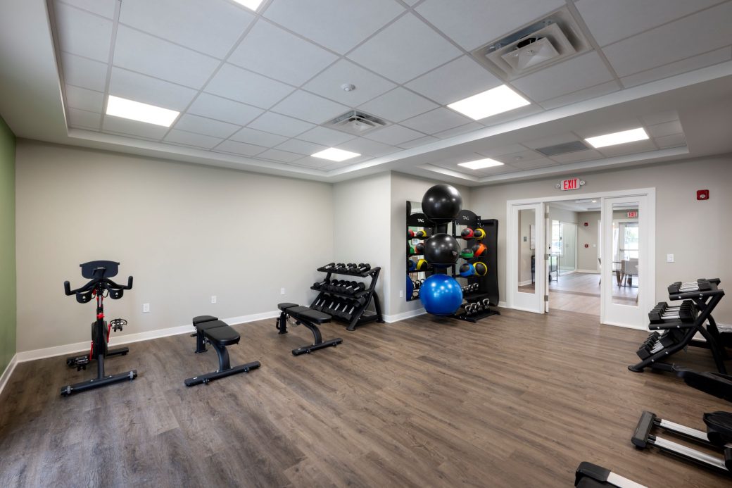 fitness center