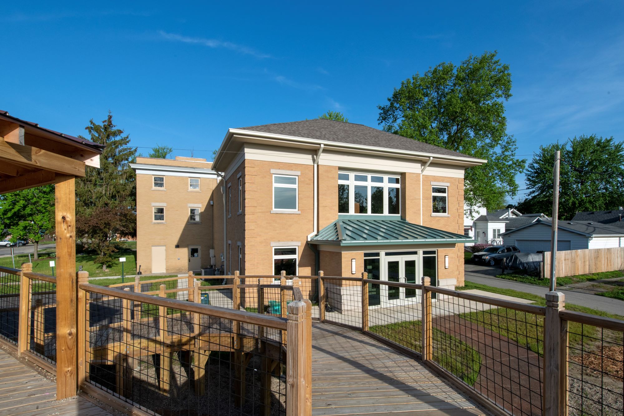 Hartford City Public Library Children's Area Activity Space Storytime Exterior