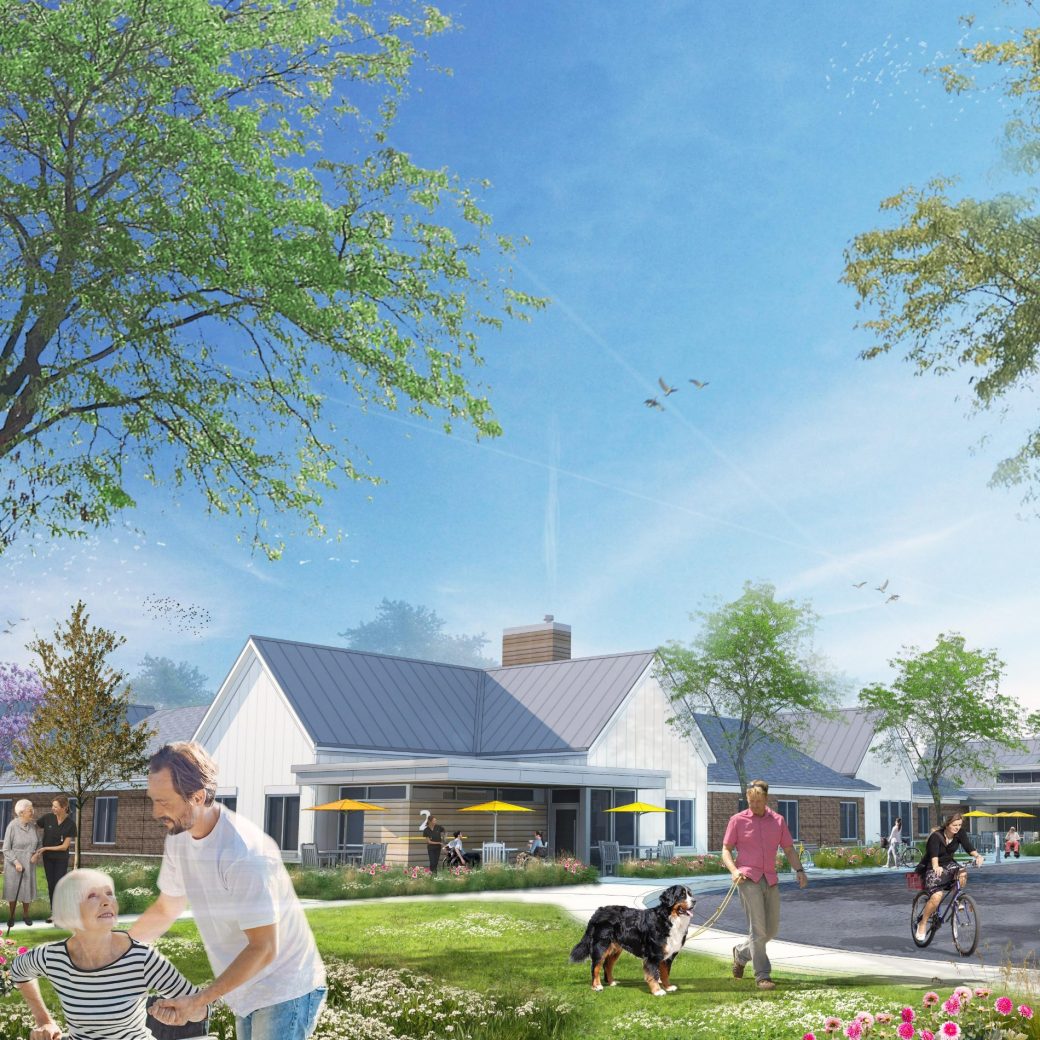 Byron Wellness Community Entrance Rendering