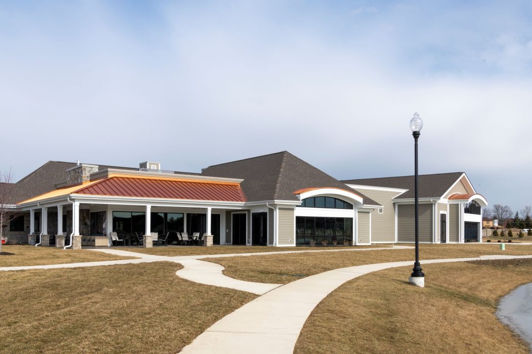 Prairie Landing Clubhouse exterior