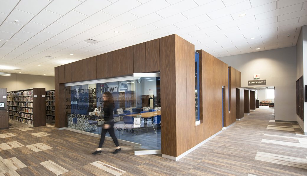 La Porte Library Main Branch Teen Area