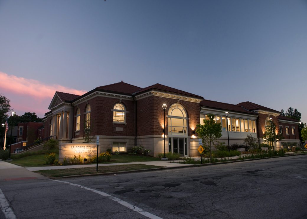 La Porte County Public Library Main Branch Exterior 4