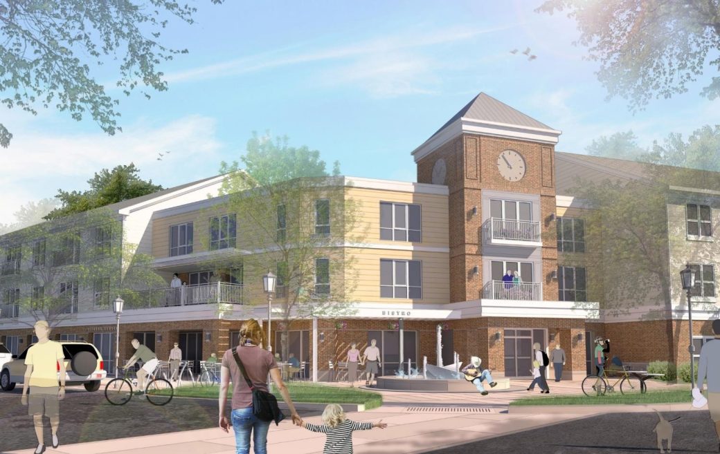 Legacy Village Exterior Rendering