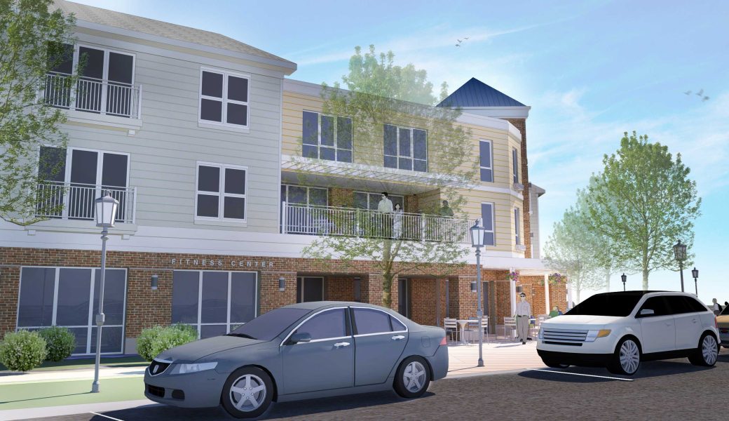 Legacy Village Exterior Rendering 2