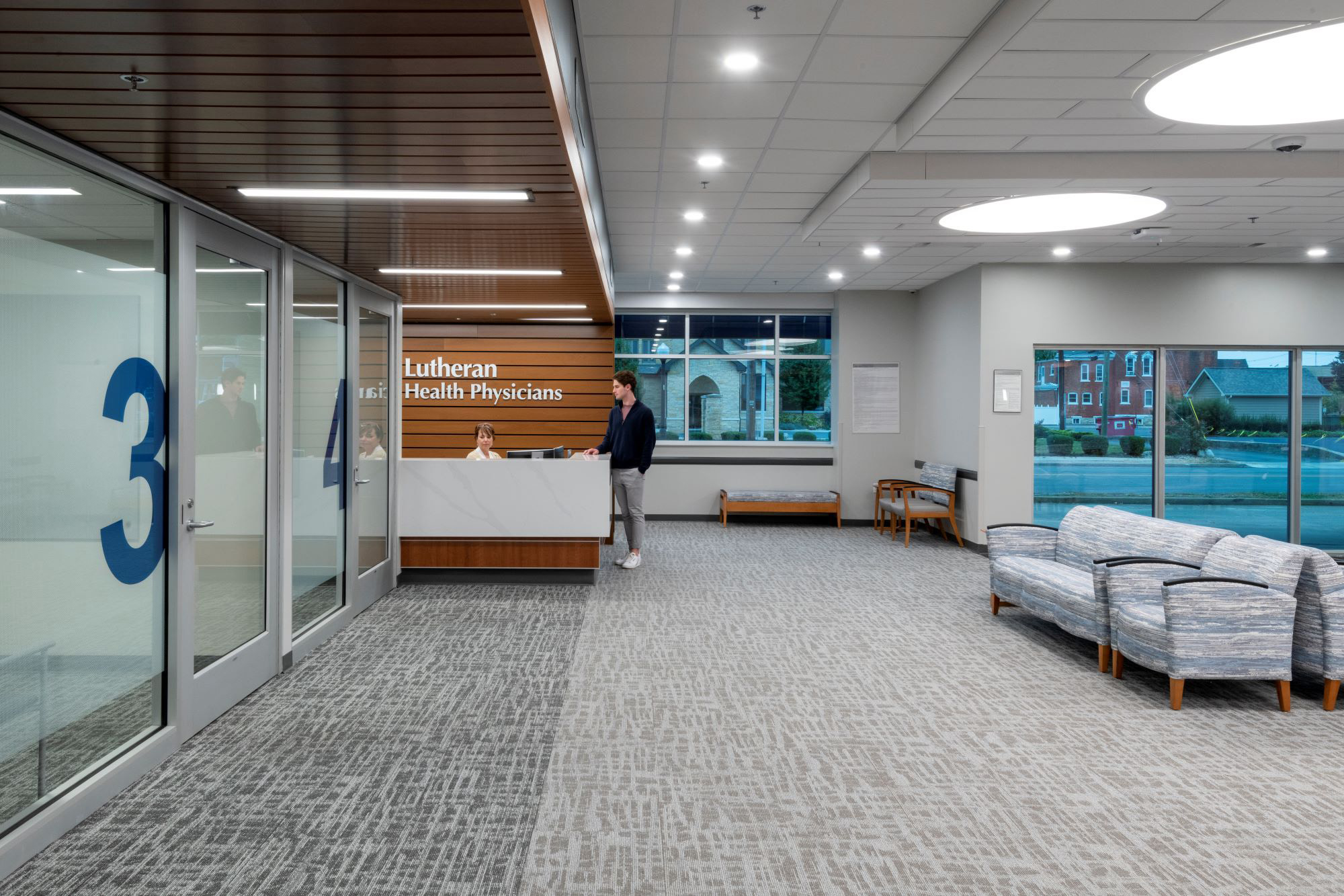 Lutheran Medical Group 800 Broadway First level lobby second angle