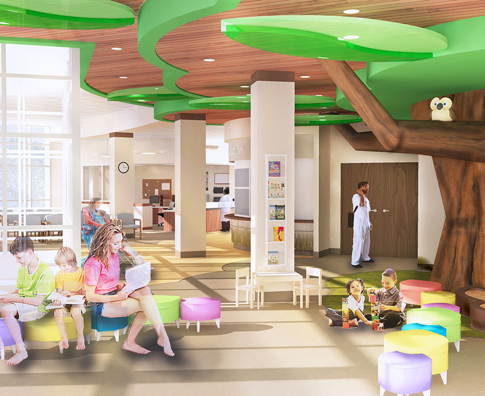 Lutheran Pediatric Emergency Department Rendering