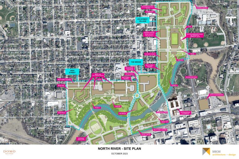 North River site plan
