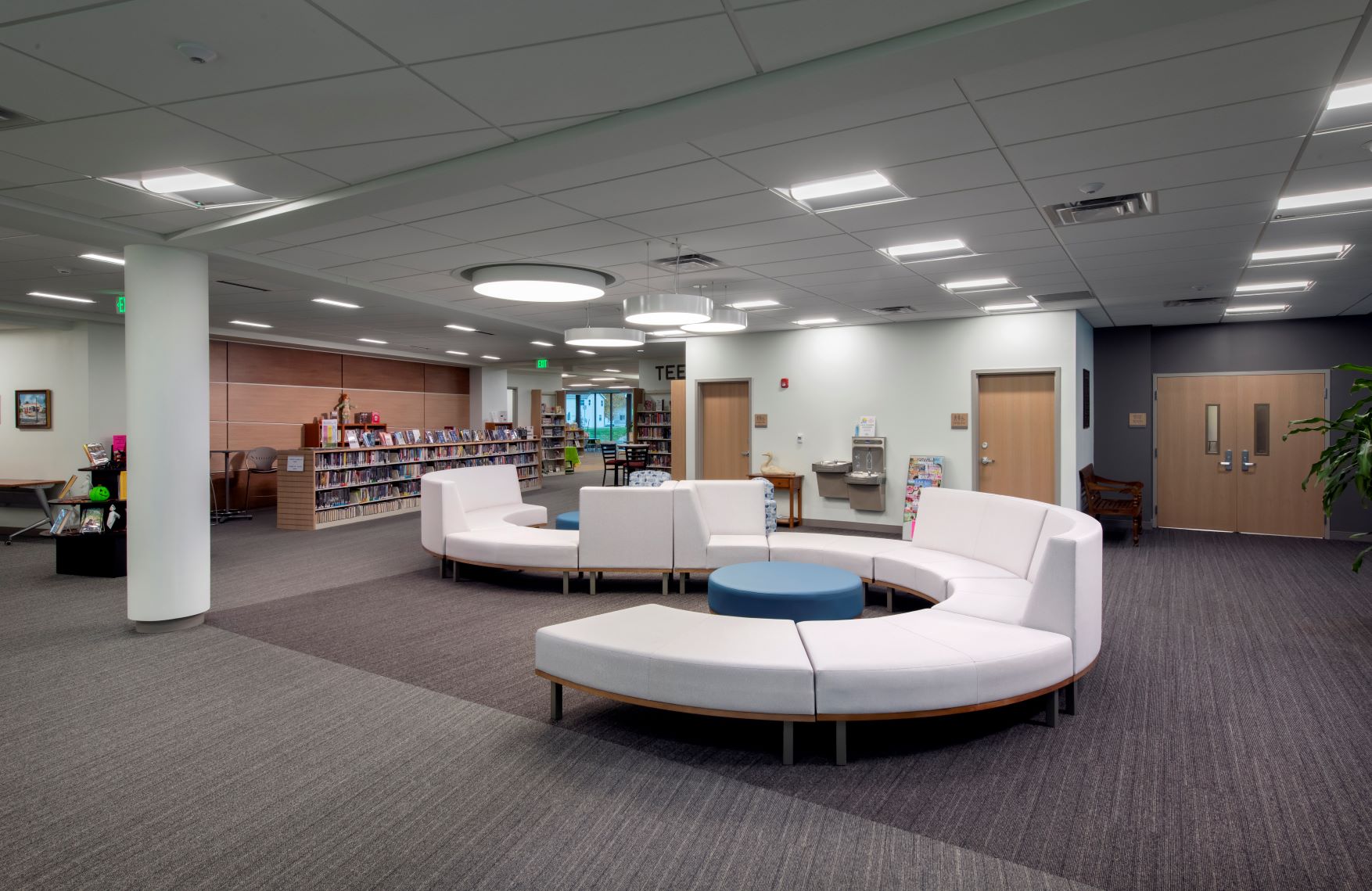 North Webster Community Public Library lobby 2