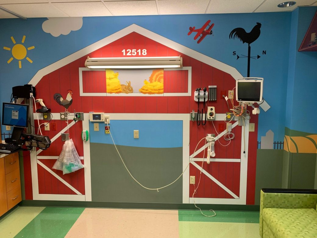 Peyton Manning Children's Hospital Clausen Farm Theme Room 4