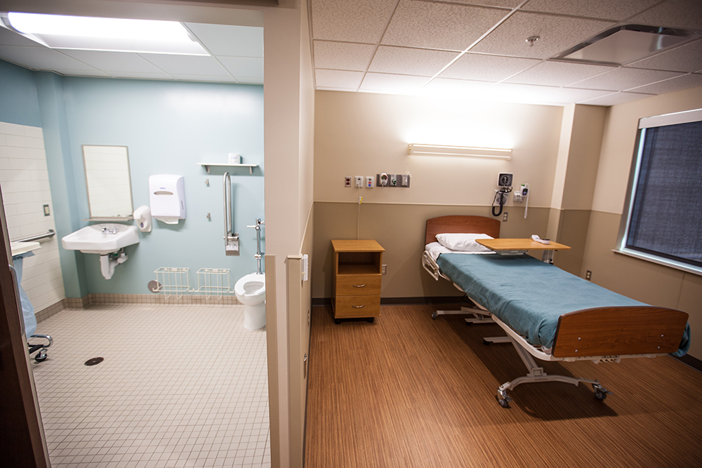 Spectrum Health Patient room