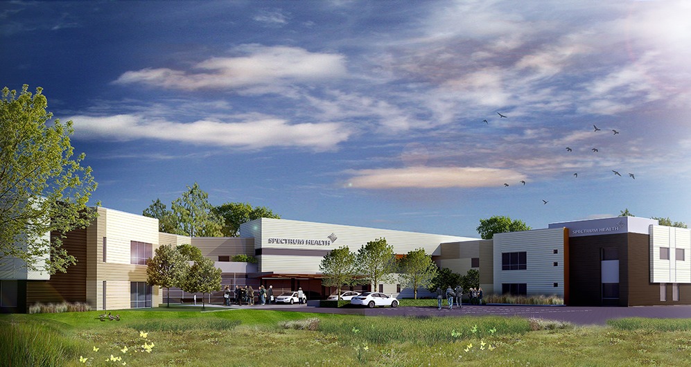 Spectrum Health Southwest Approach Rendering