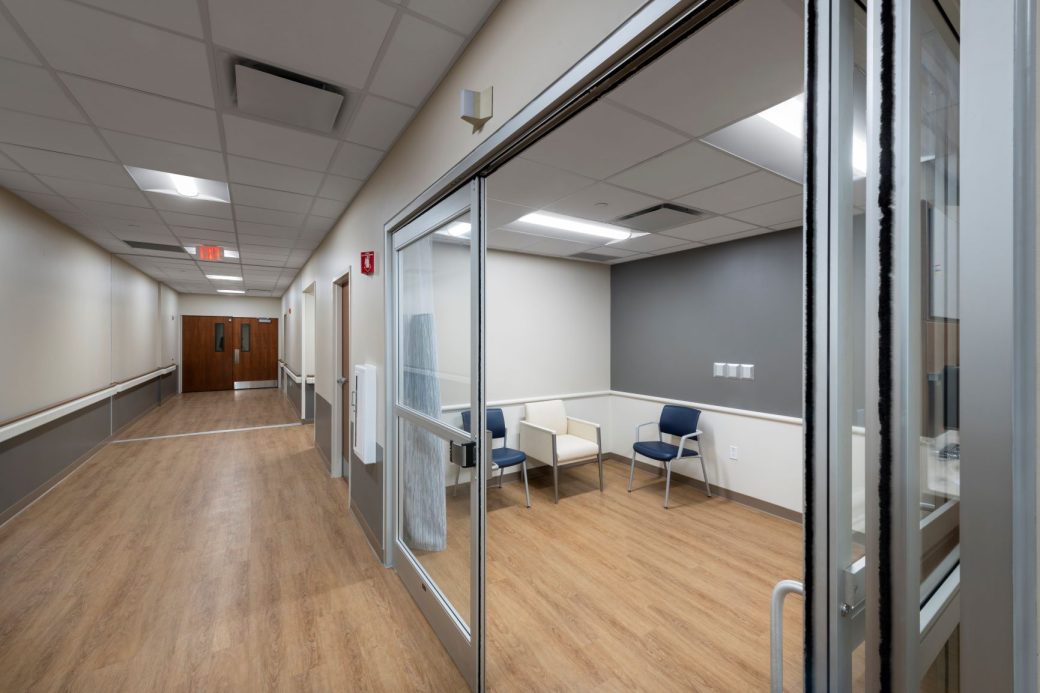 St. Vincent Cancer Center Patient Holding Room