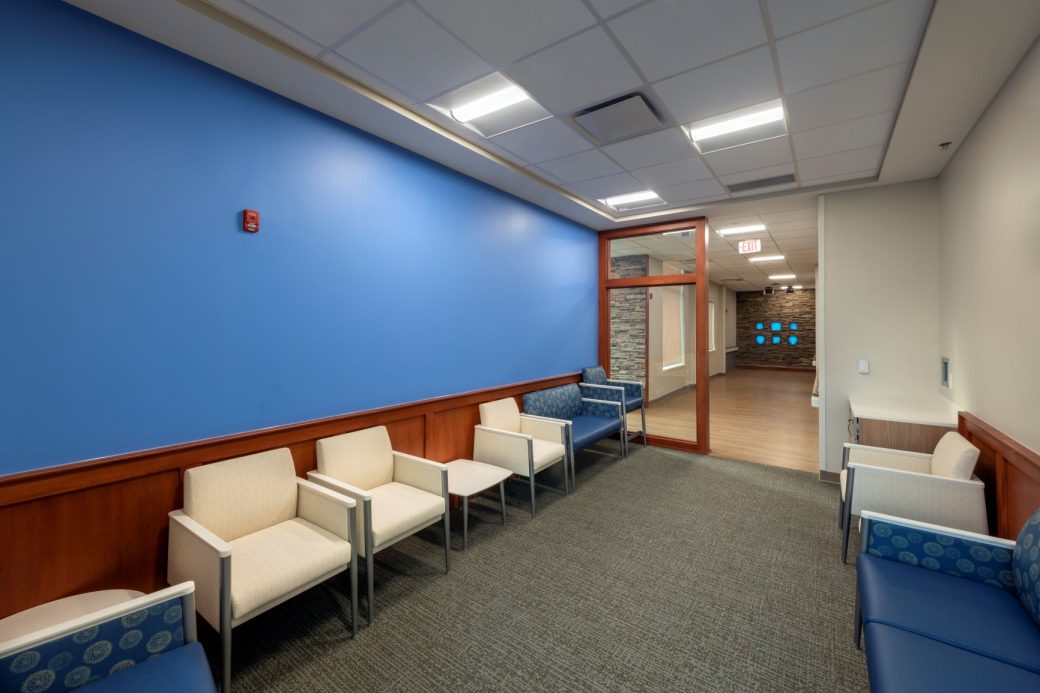 St. Vincent Cancer Center Waiting Room