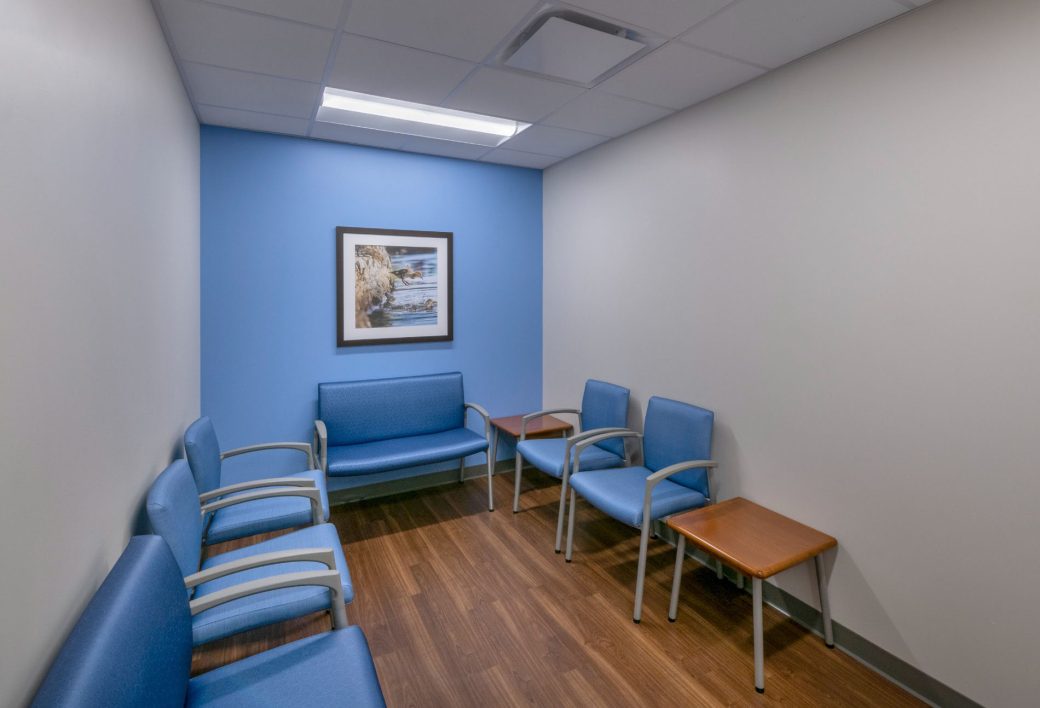 St. Vincent Kokomo MRI Waiting Room view 2