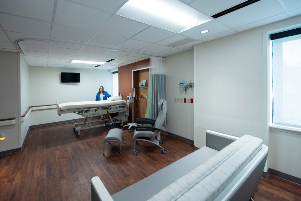 St. Vincent Mercy Hospital Patient Room 1