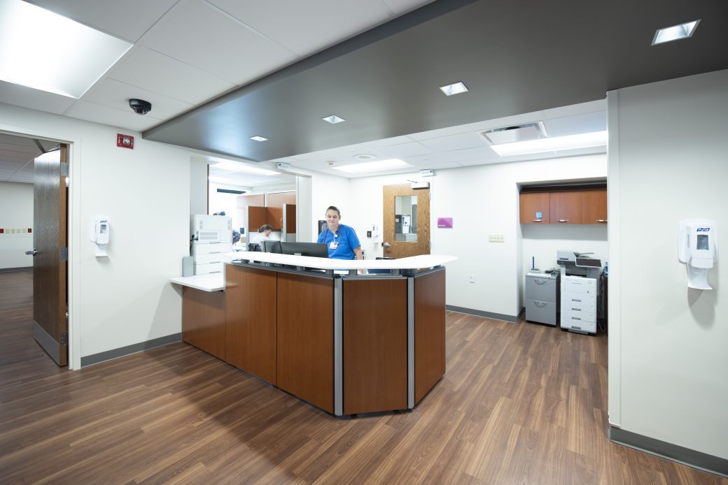 St. Vincent Mercy Hospital Nurse Station