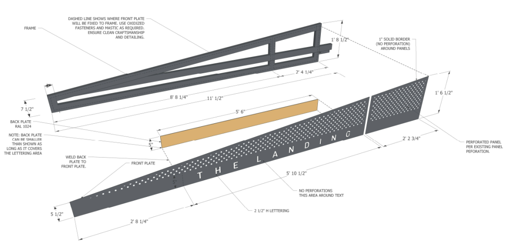 The Landing Gateway Markers Rendering arm specs