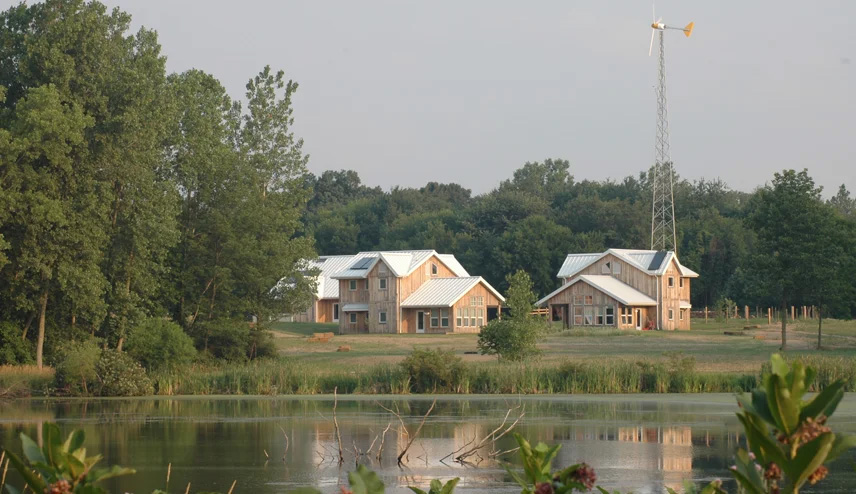 Merry Lea Environmental Learning Center Pond View