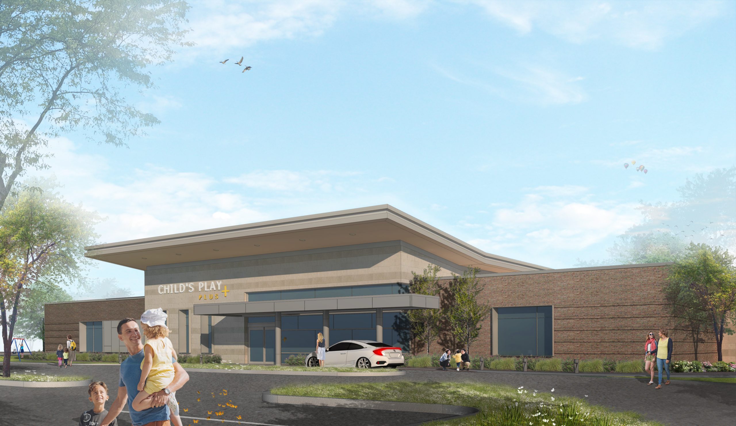 Child's Play Building Daytime Render