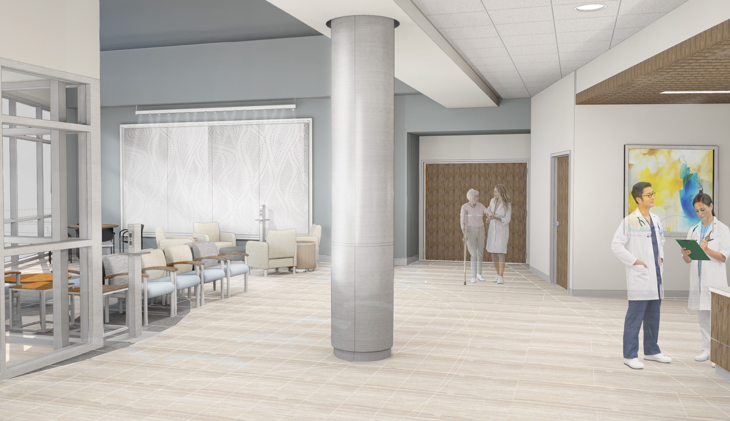Lutheran Kosciusko Hospital Lobby Expansion