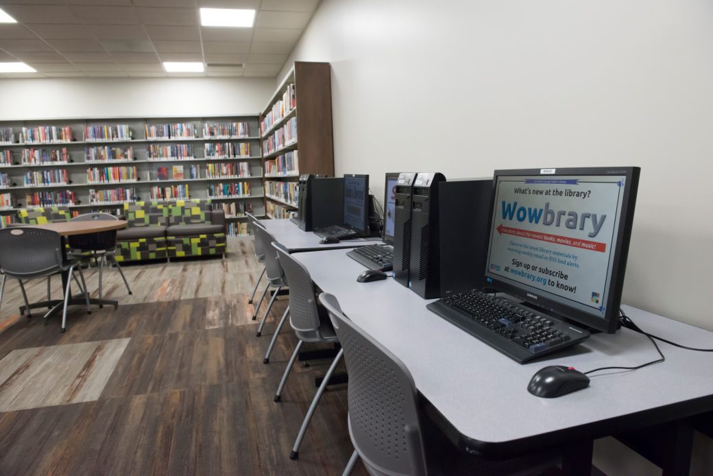 La Porte Library Kingsford Heights Branch Tech Station