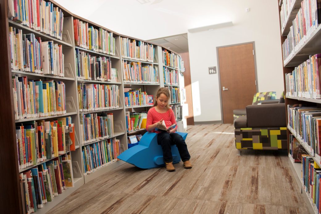 La Porte Fish Lake Branch Shelves