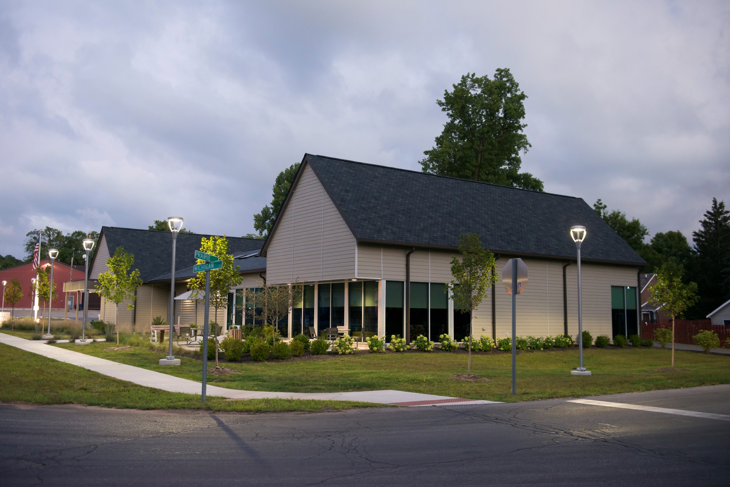 La Porte Library Rolling Prairie Branch Exterior