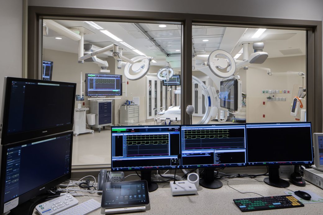 NW Health Porter Hybrid OR control room