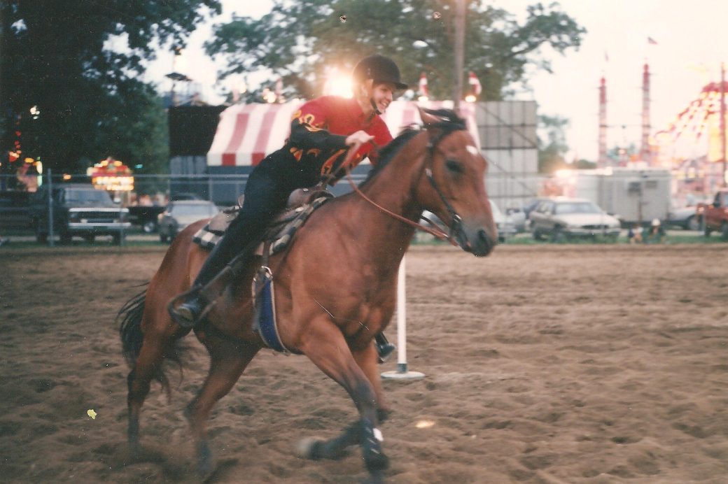 girl on a horse
