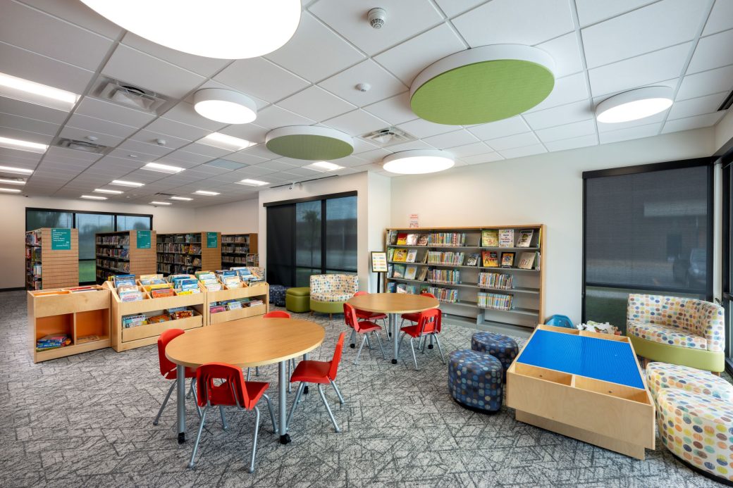 library children's area