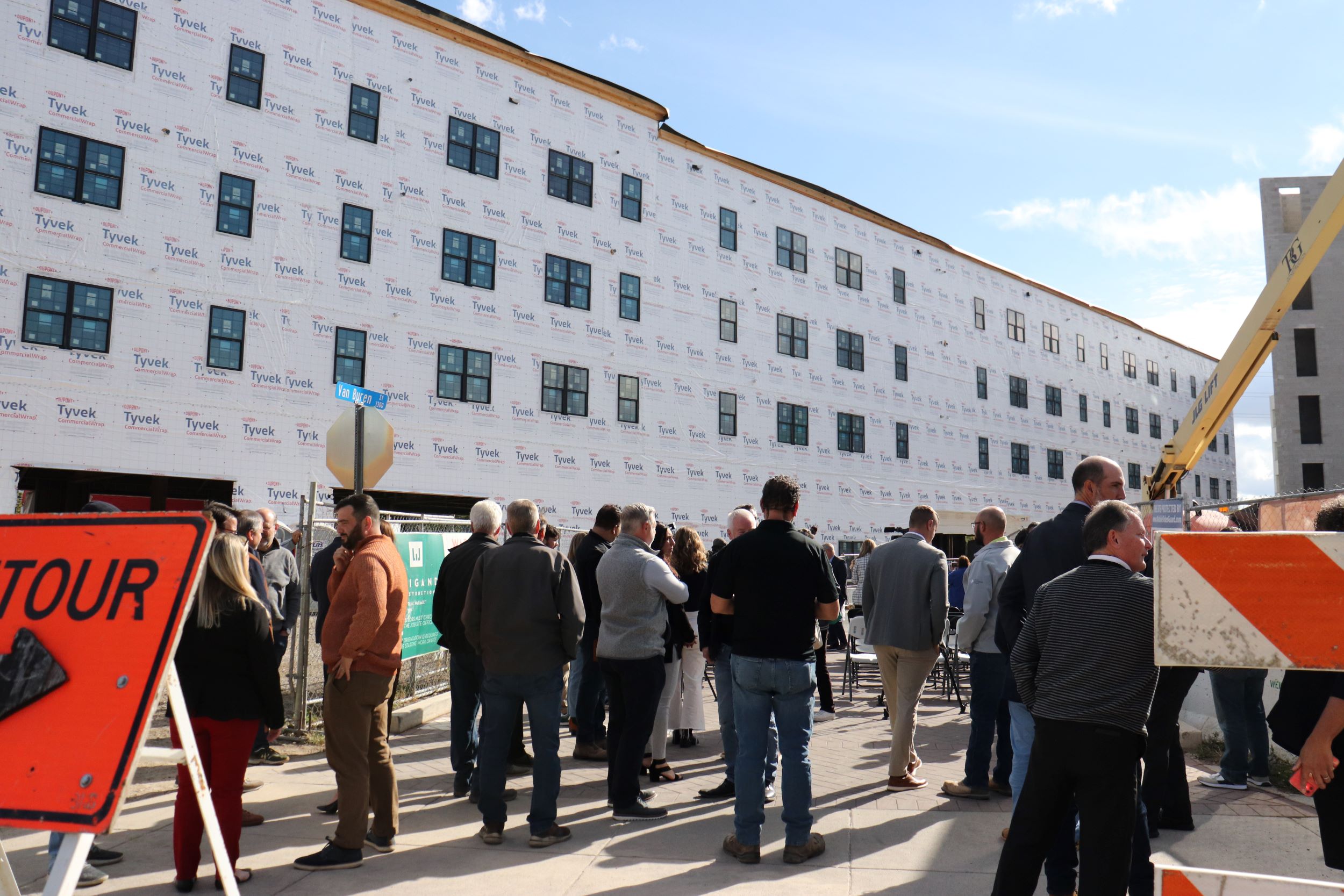 ceremony at construction site 2