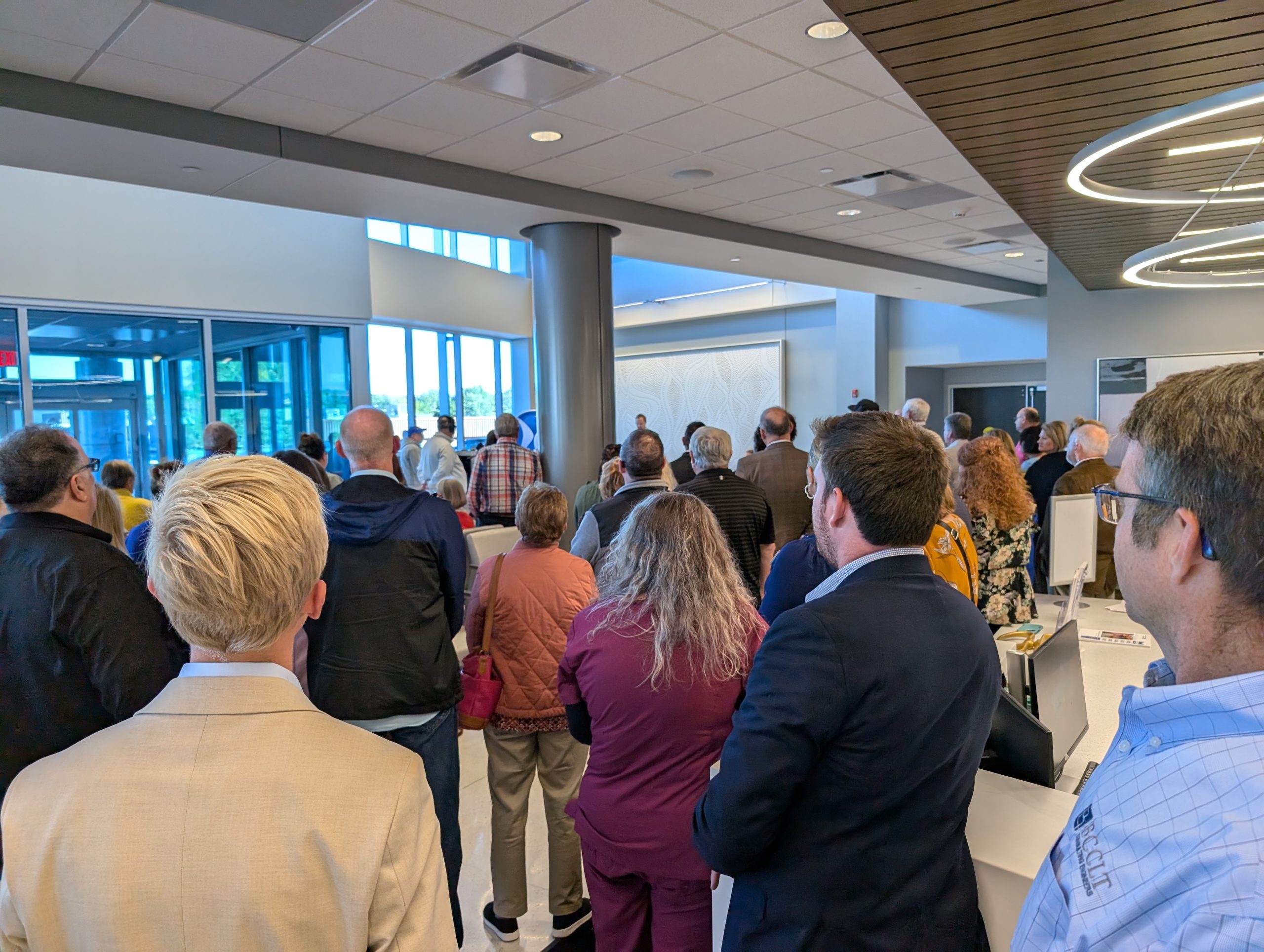crowd of people at event