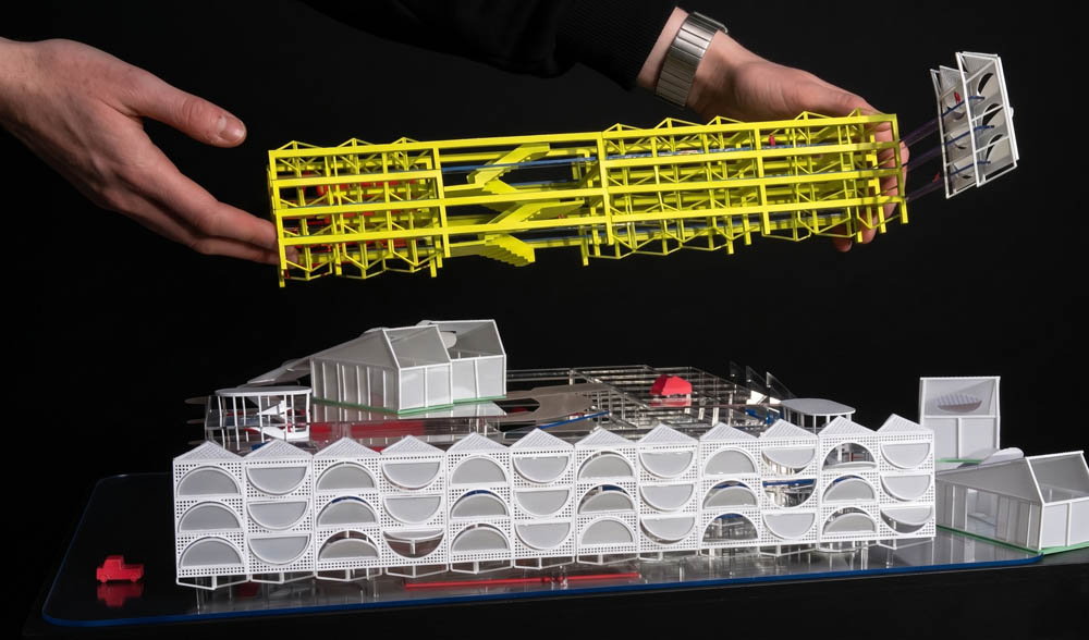 Claire Replogle MKM Steel Competition physical model Public Parking