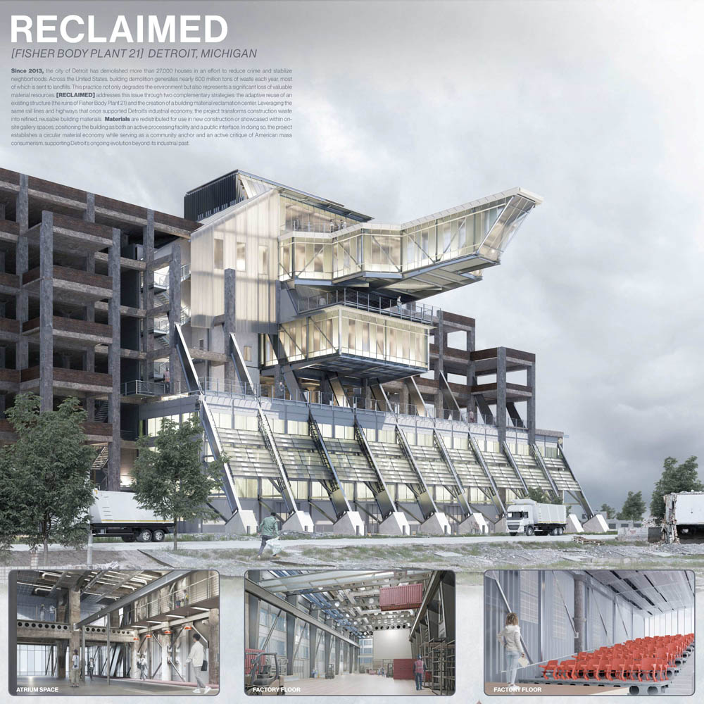 Gabe Barton MKM Steel Competition project board Reclaimed